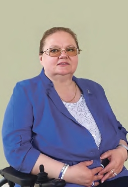 председатель Московской городской организации ВОИ Надежда Лобанова